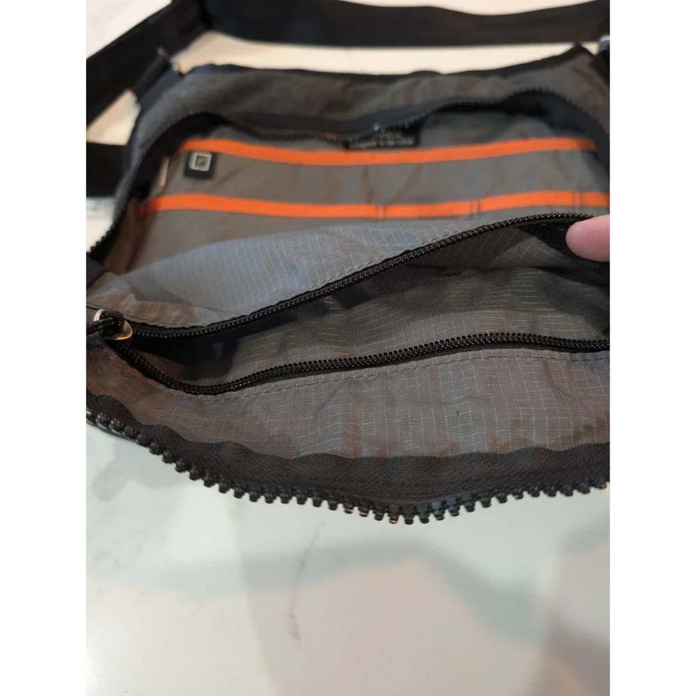 Merrell Messenger Bag Charcoal Grey Crossbody Shoulder Travel Commuter Bag